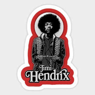 Jimi grey alone Sticker